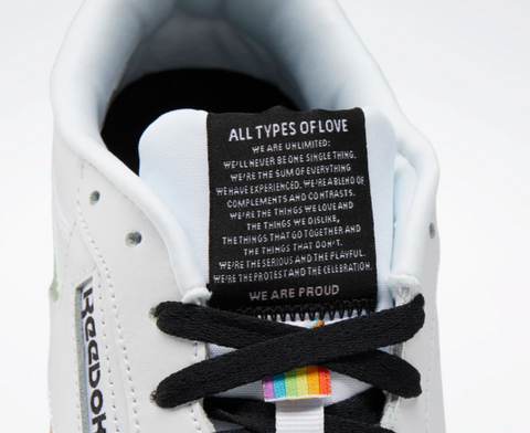 Reebok Pride flag