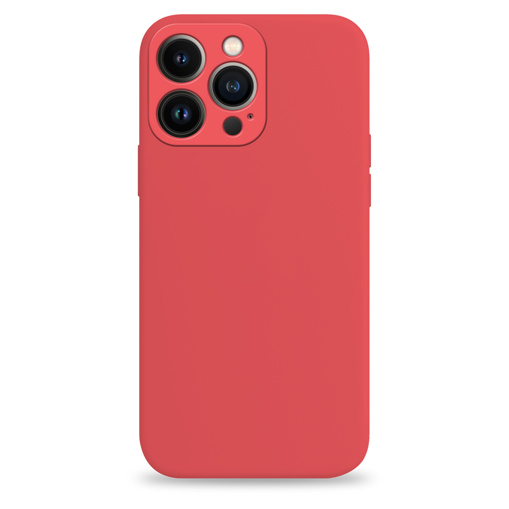 Funda estuche protector Premium Silicone case rojo con diseño [capas para  celulares] para Apple iPhone Compatível com iphone 13 mini / 13 / 13 pro /  13 max por 1 unidad