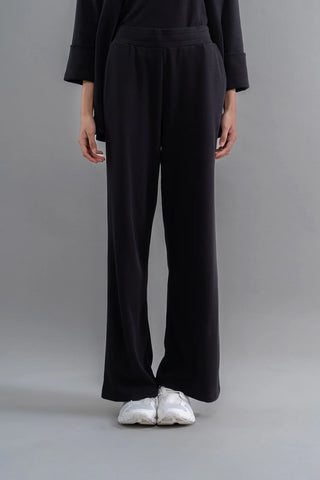 BLACK FLARED PANT