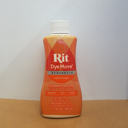 Rit DyeMore Synthetic Fiber Dye - Apricot Orange, 7 oz