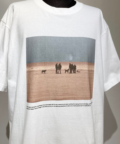 POET MEETS DUBWISE ポエトミーツダブワイズ / LIFE WITH A DOG T-Shirt  SILENT POETS サイレントポエツ