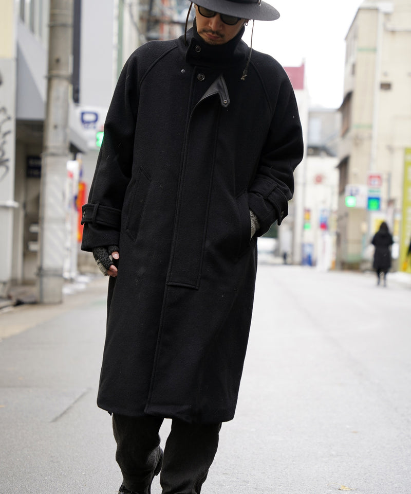 エゴトリッピング WOOL STAND COAT オリーブ サイズ48 | www.ofa.sg