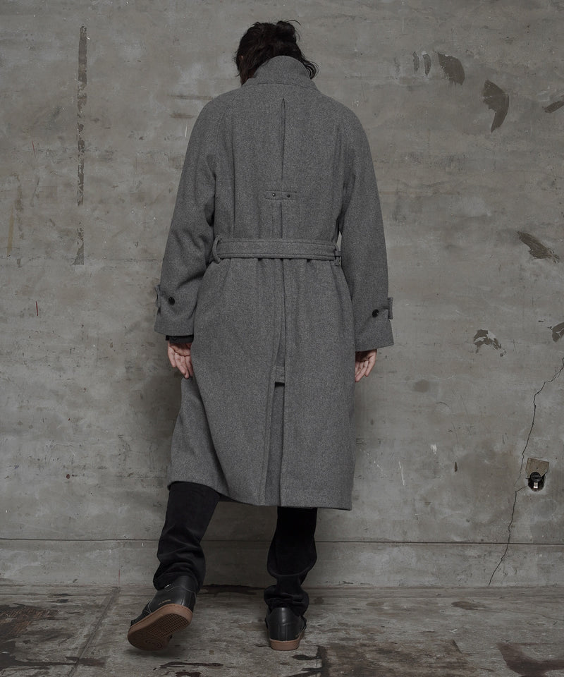 エゴトリッピング WOOL STAND COAT オリーブ サイズ48 drarodirocha.com