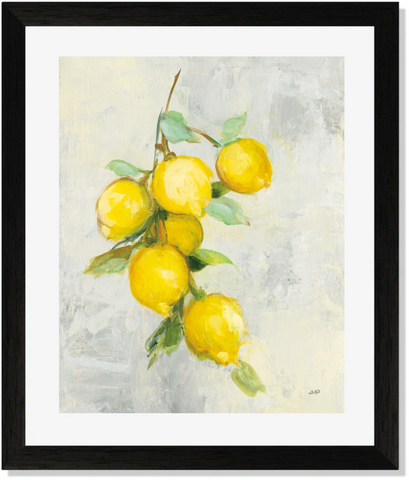 Lemons Kitchen Paintings For Walls