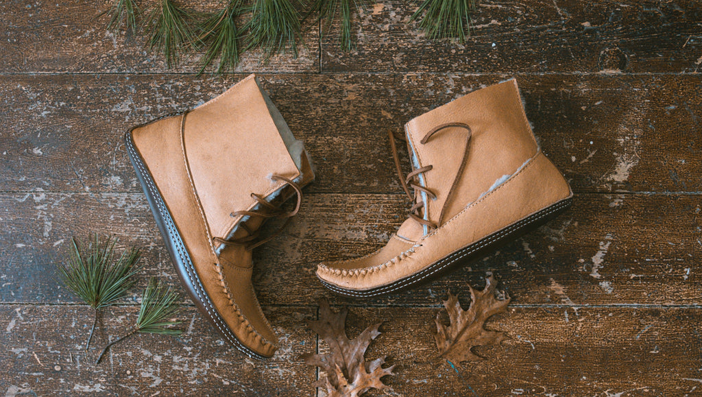 winter moccasin earthing boots