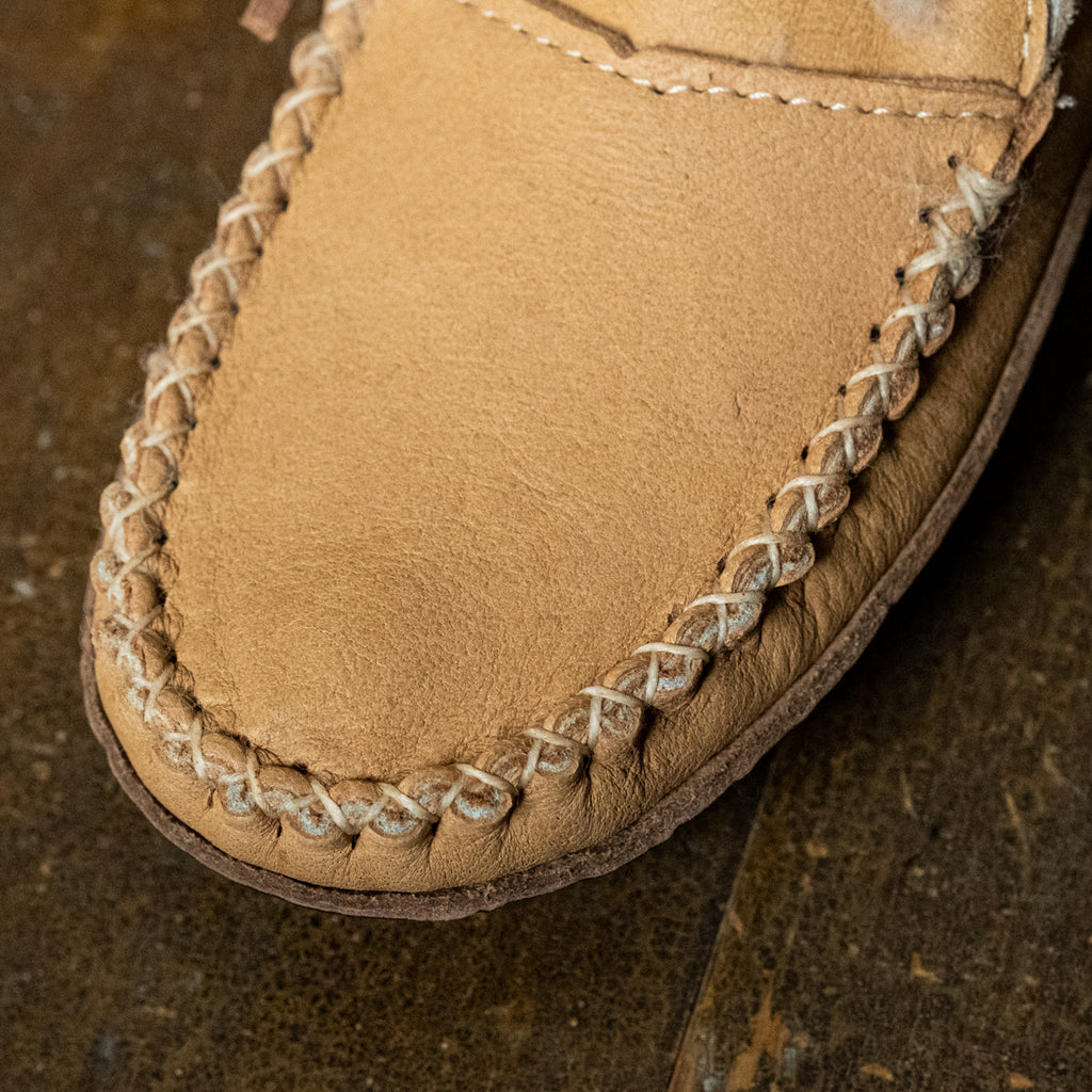 authentic Native sheepskin moccasin boots for women