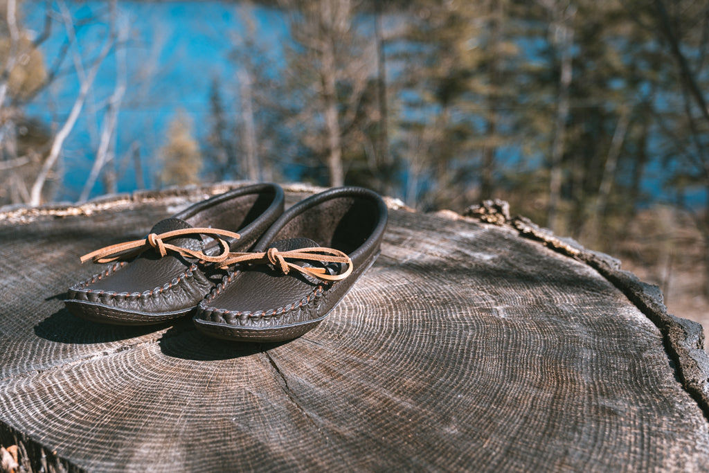 Canadian made moccasins