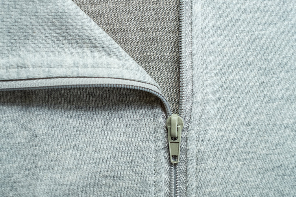 quality zipper EMF shielding fabric material cotton and silver fiber