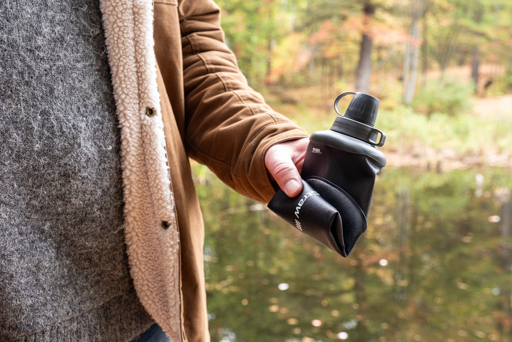 easily compact collapsible lifestraw squeeze water bottle perfect for the outdoor lover