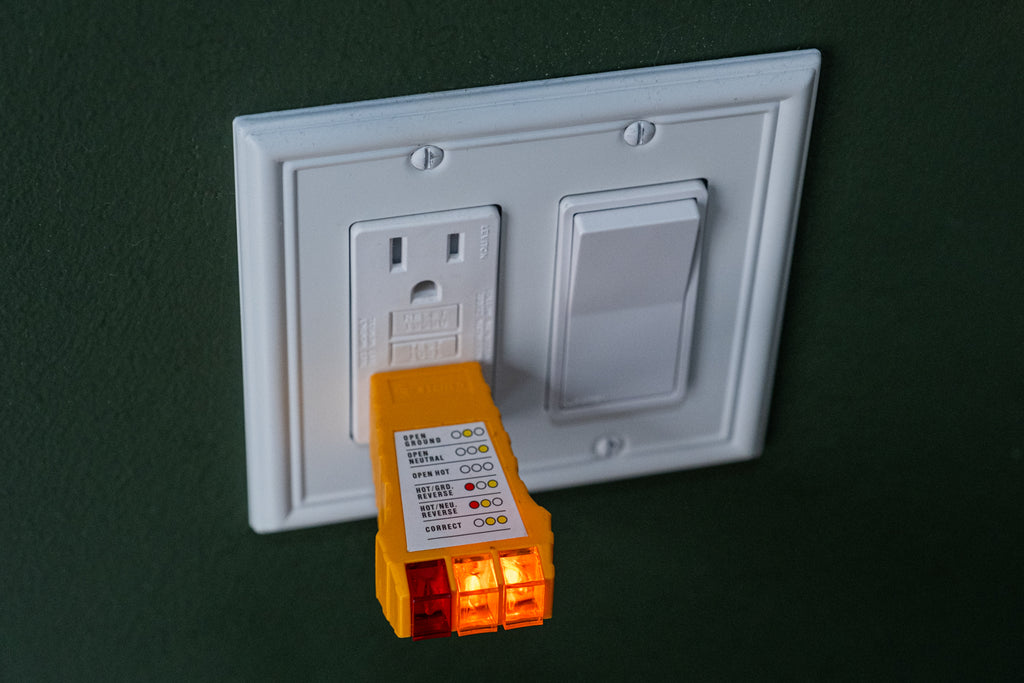 earthing outlet checker - check if your outlet is grounded