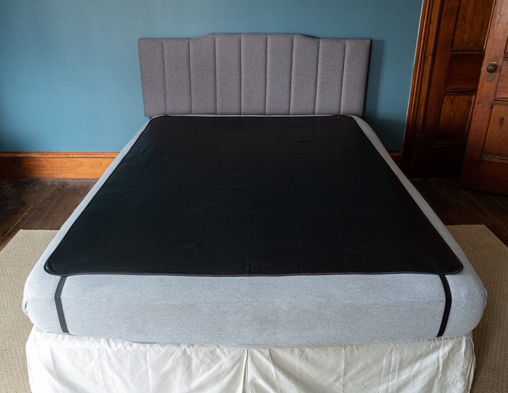 Sleep Pad for earthing that you put on your bed underneath your covers