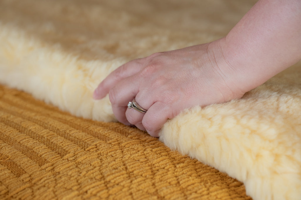 1 inch thick sheepskin mattress topper