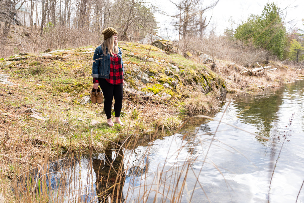 Grounding Earthing Connecting to the Earth's Electrons Standing Barefoot on the Ground