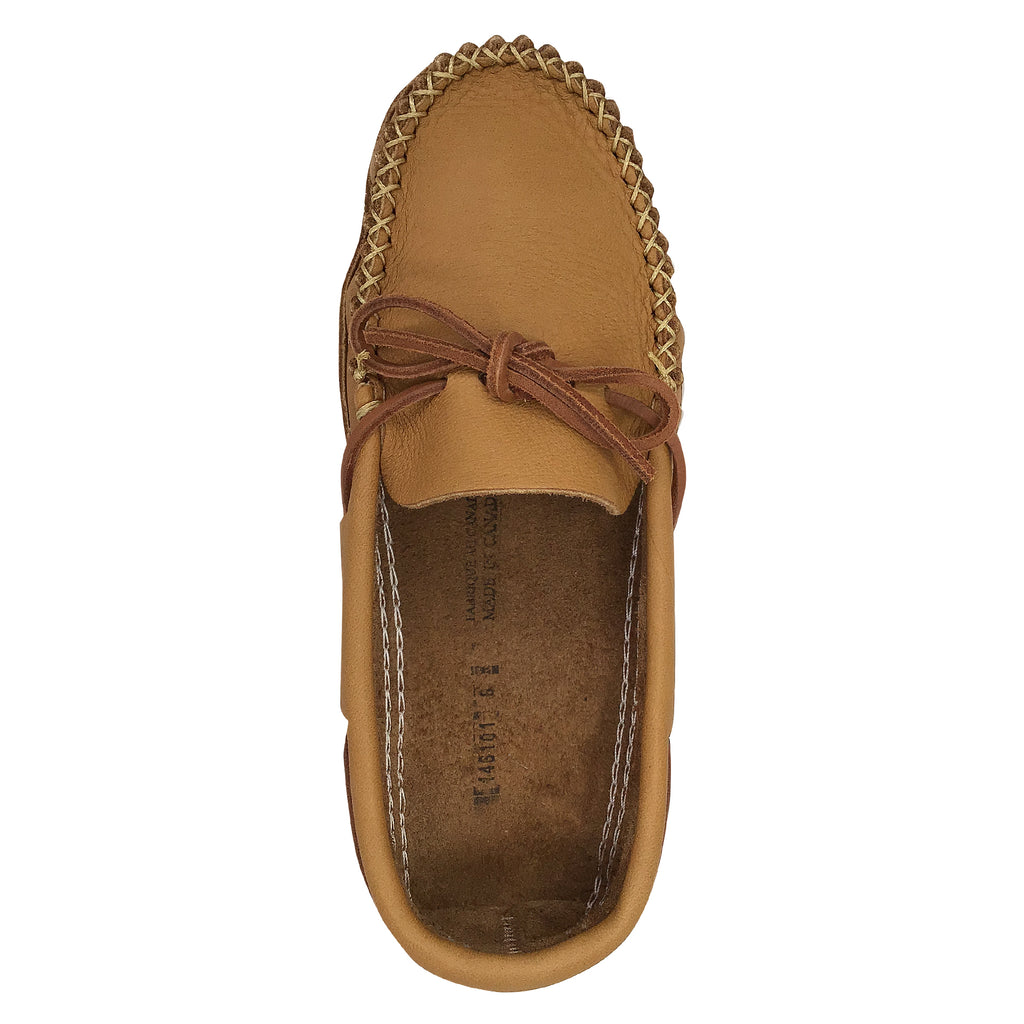 mens wide moccasin slippers