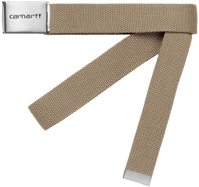 skat Ofte talt Jeg accepterer det Carhartt WIP Accessories Clip Belt Chrome Leather I Landau – Landau Store