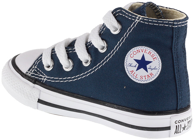 Converse CHUCK TAYLOR ALL STAR CRIBSTER MID - Chaussons pour bébé -  navy/natural ivory/white/bleu marine 