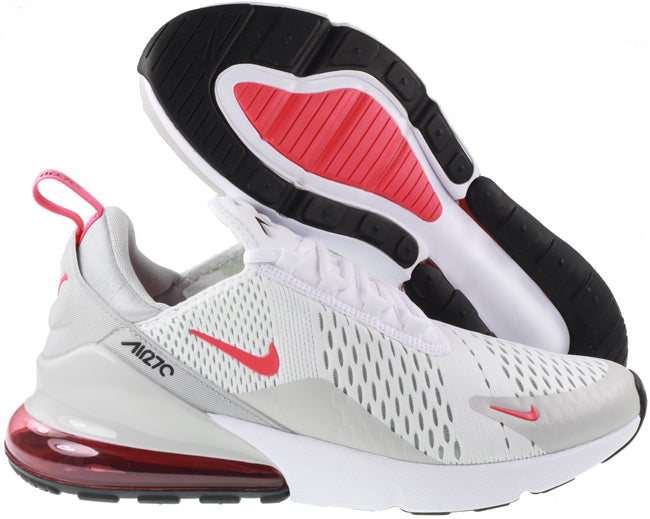 Nike Shoes Mens Air Max 270 White Light Fusion Red Grey Fog | Landau Store