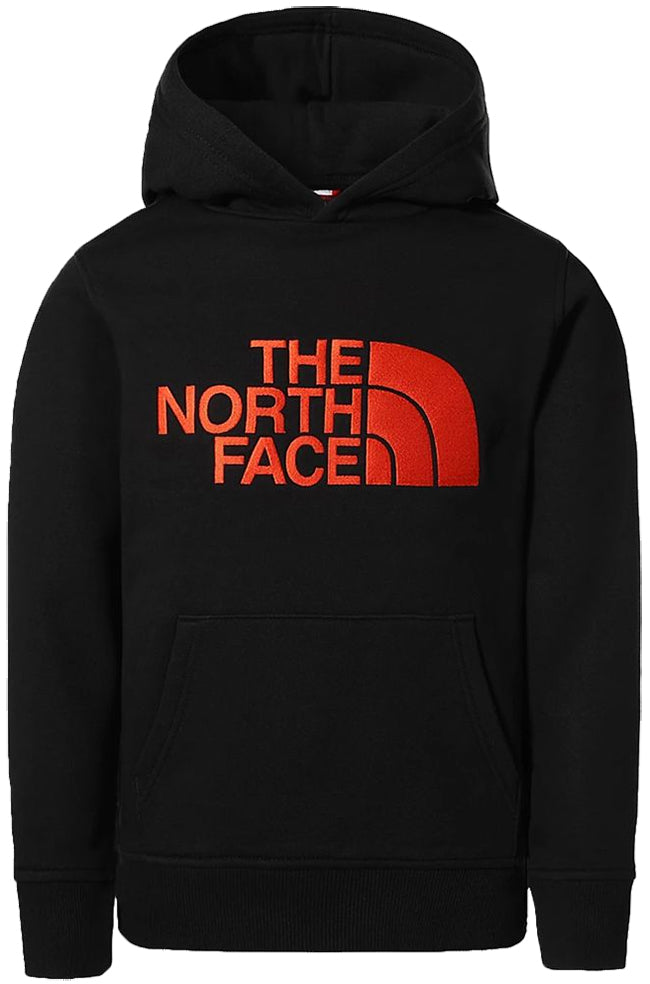 The North Face Kids Drew Peak Pullover Hoodie TNF Black TNF White I Landau  – Landau Store