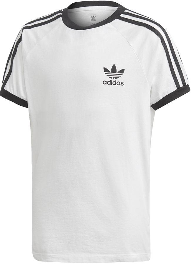 Adidas Originals Juniors 3 Stripe T Shirt White Black I Landau – Landau  Store