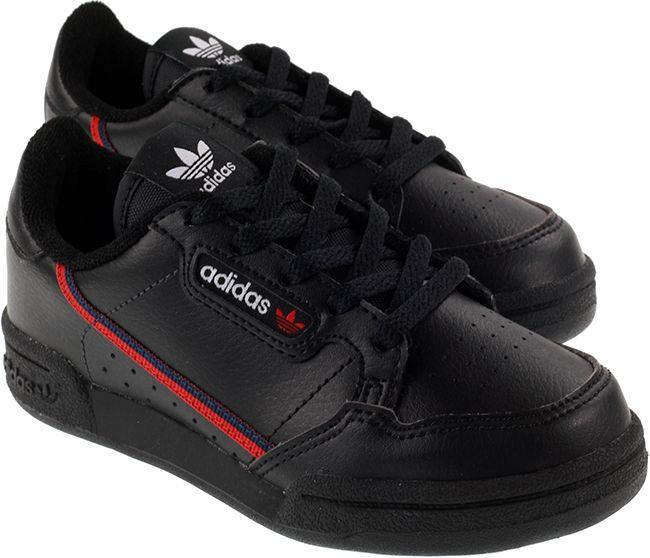 Dar a luz Destino seguro Adidas Originals Trainers Juniors Continental 80 Black Navy Red | Landau  Store