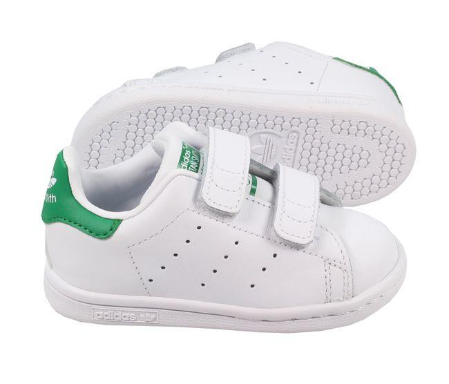 infant green adidas trainers