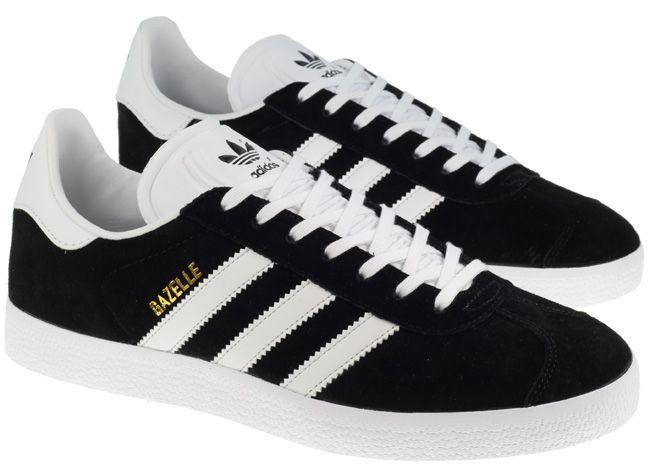 mens black and white adidas trainers