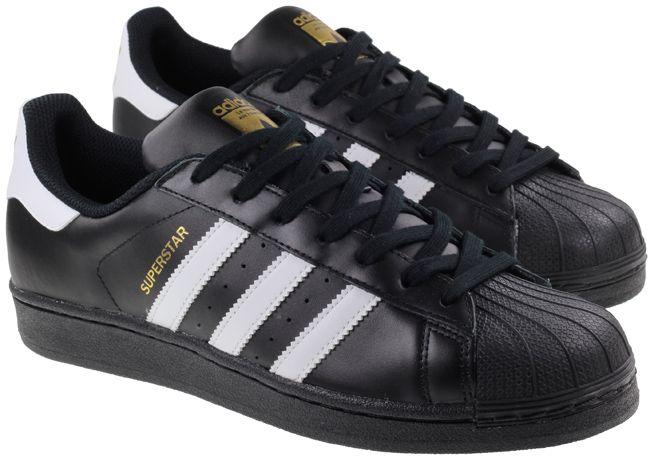 adidas black and white trainers mens