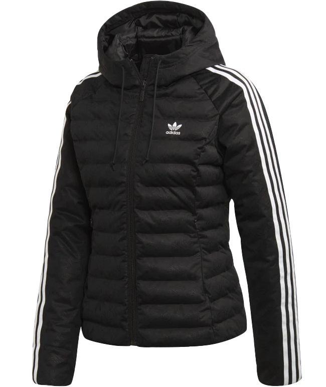 adidas zip hoodie men's black