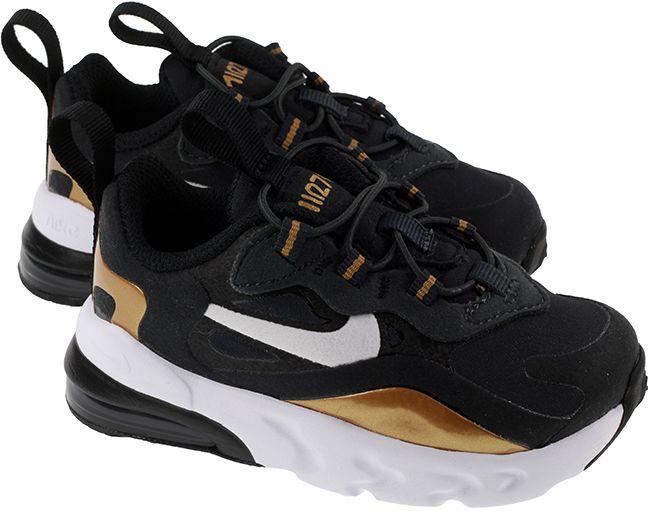 black gold nike shoes