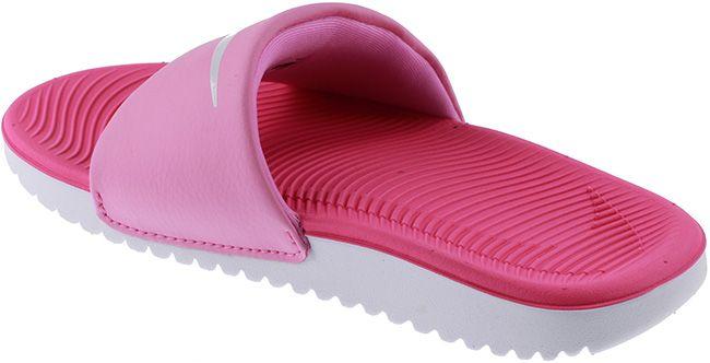 Nike Shoes Kids Kawa Slides Pink White Laser Fuchsia | Landau Store