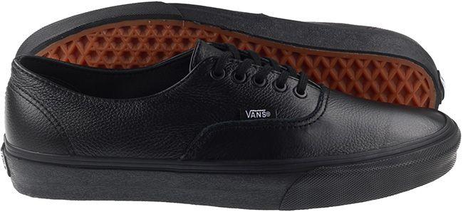 black womens vans trainers