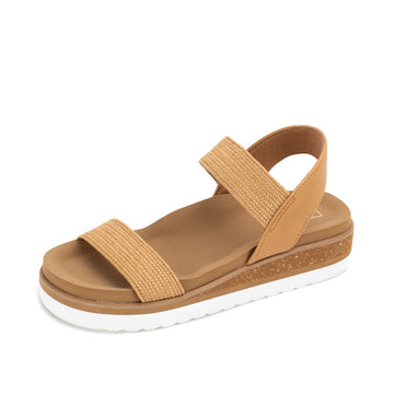 Terry Flatform Sandal