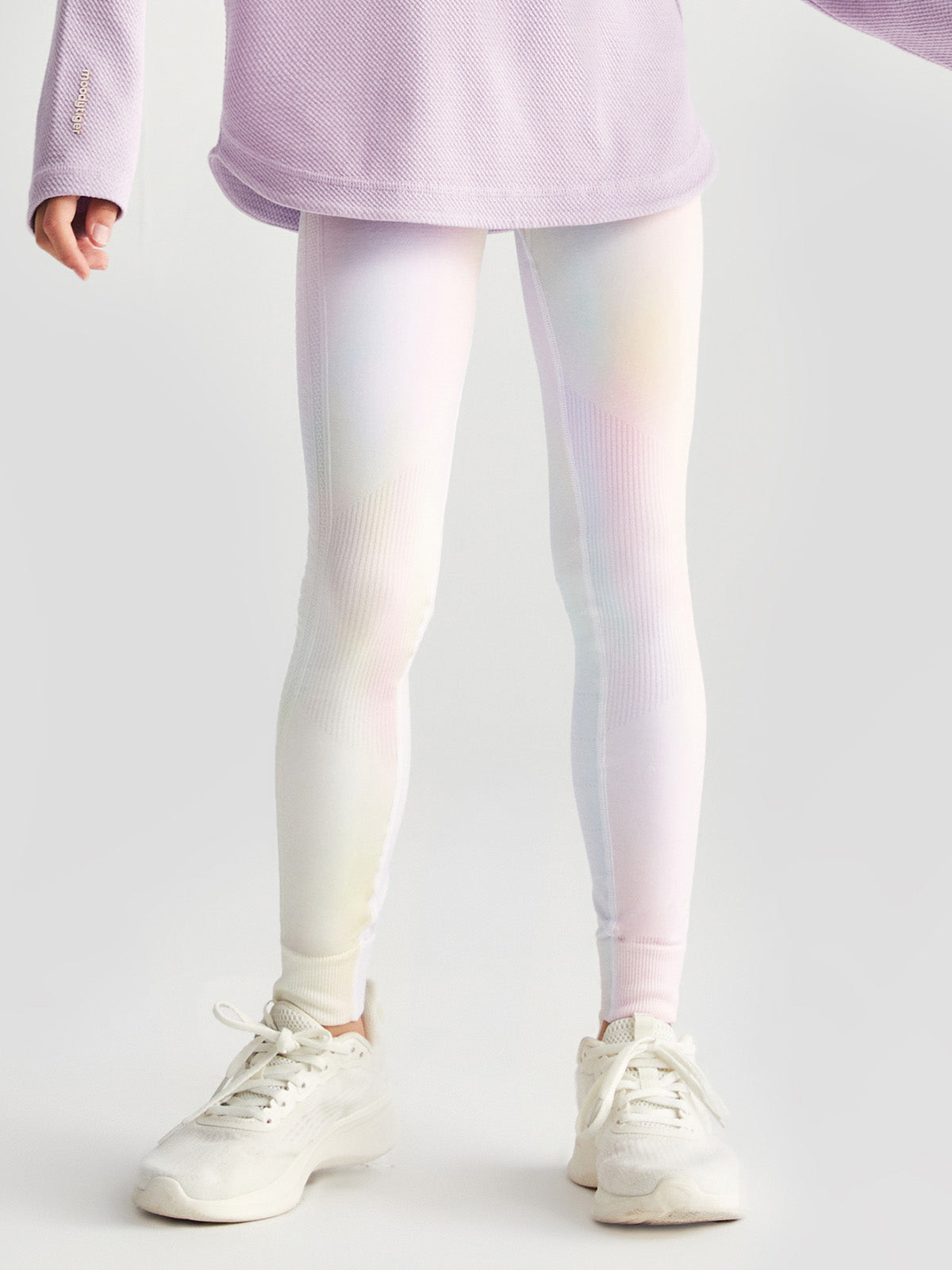 HEAVENLY Girls Leggings Mesh With Ruffle