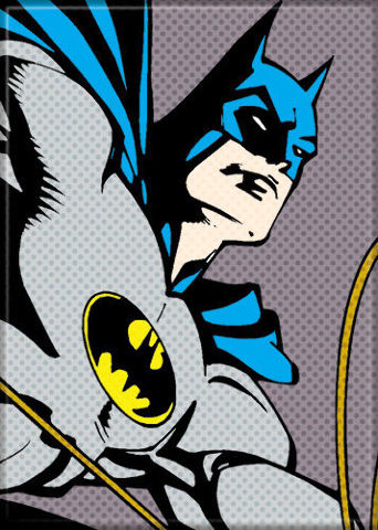Batman Pixel pop art comic book style DC detective Super hero FRIDGE M –  The Wild Robot
