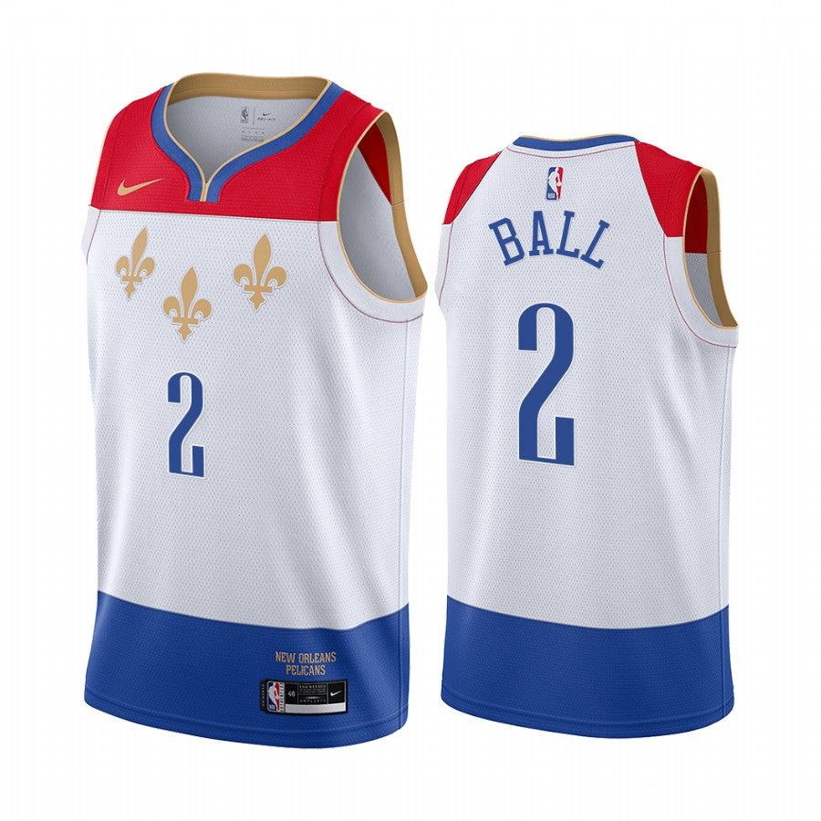 lonzo ball new orleans jersey