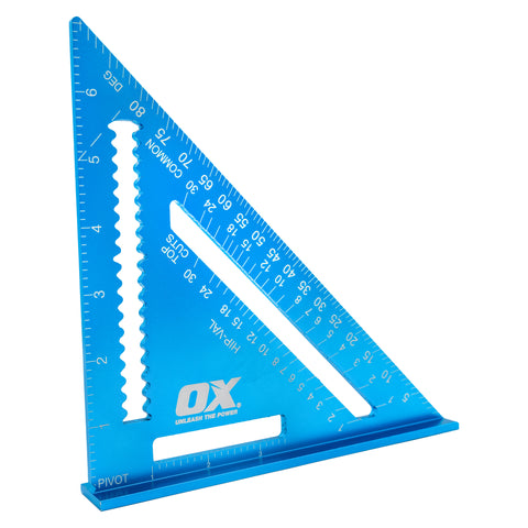 300mm 12 inches Double Scale Aluminum Right Angle Ruler Square