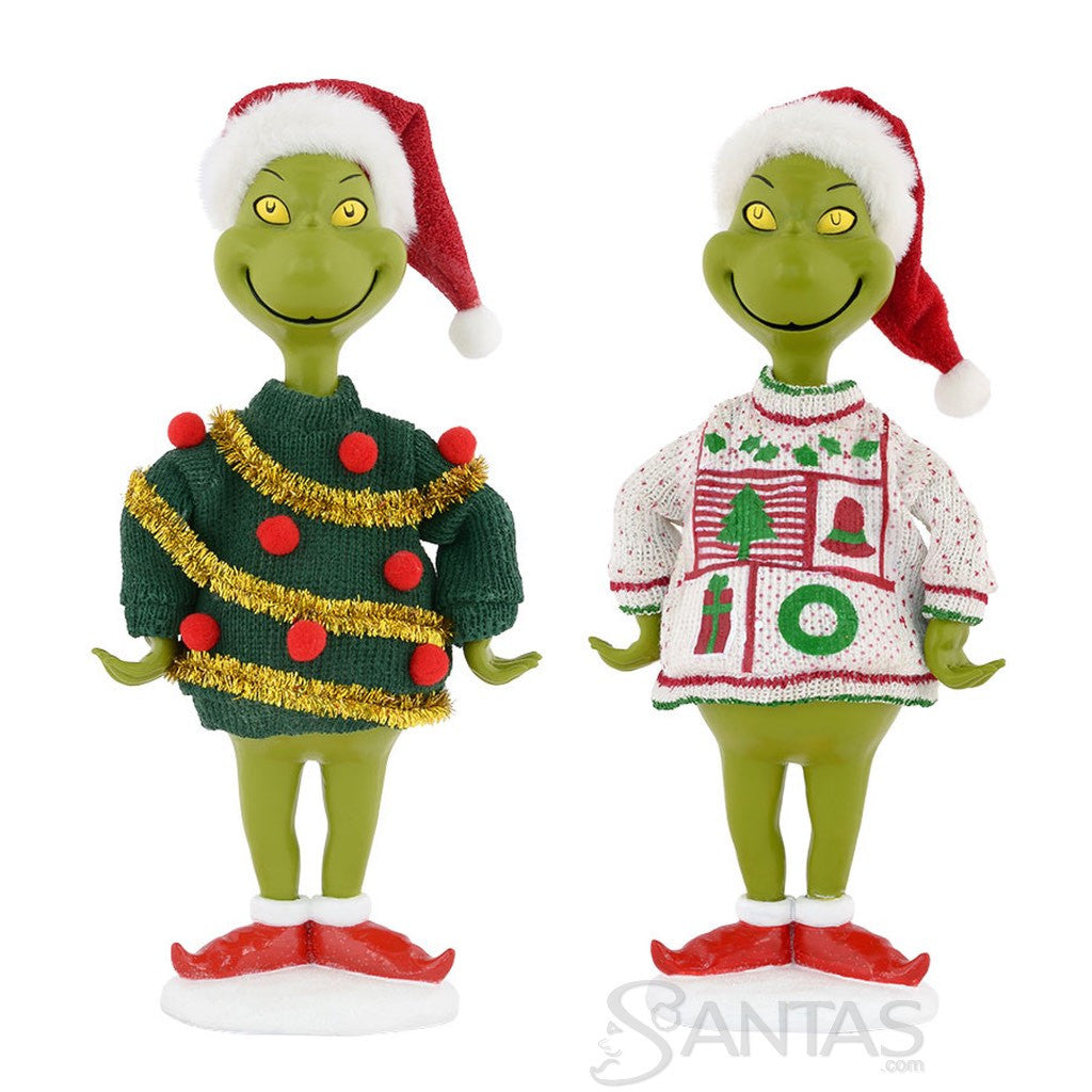 grinch figurine set