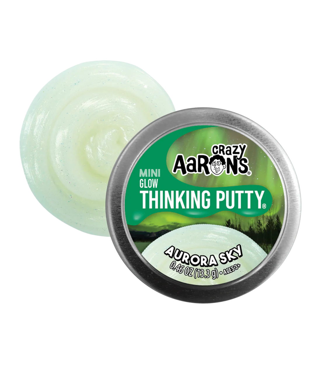 Crazy Aaron's Aurora Sky Mini Tin Thinking Putty