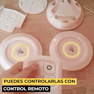 Kit de 3 luces Led Y control remoto multiusos – Dailymall