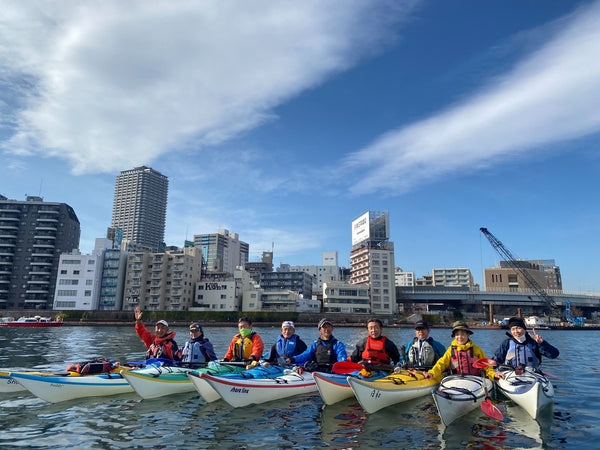 隅田川にて