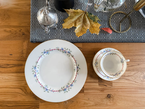 Heirloom Vintage China for the Holidays