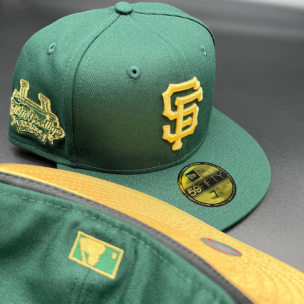 St. Louis Cardinals New Era 1966 All-Star Game Side Patch Yellow Undervisor  59FIFTY Fitted Hat - Kelly Green