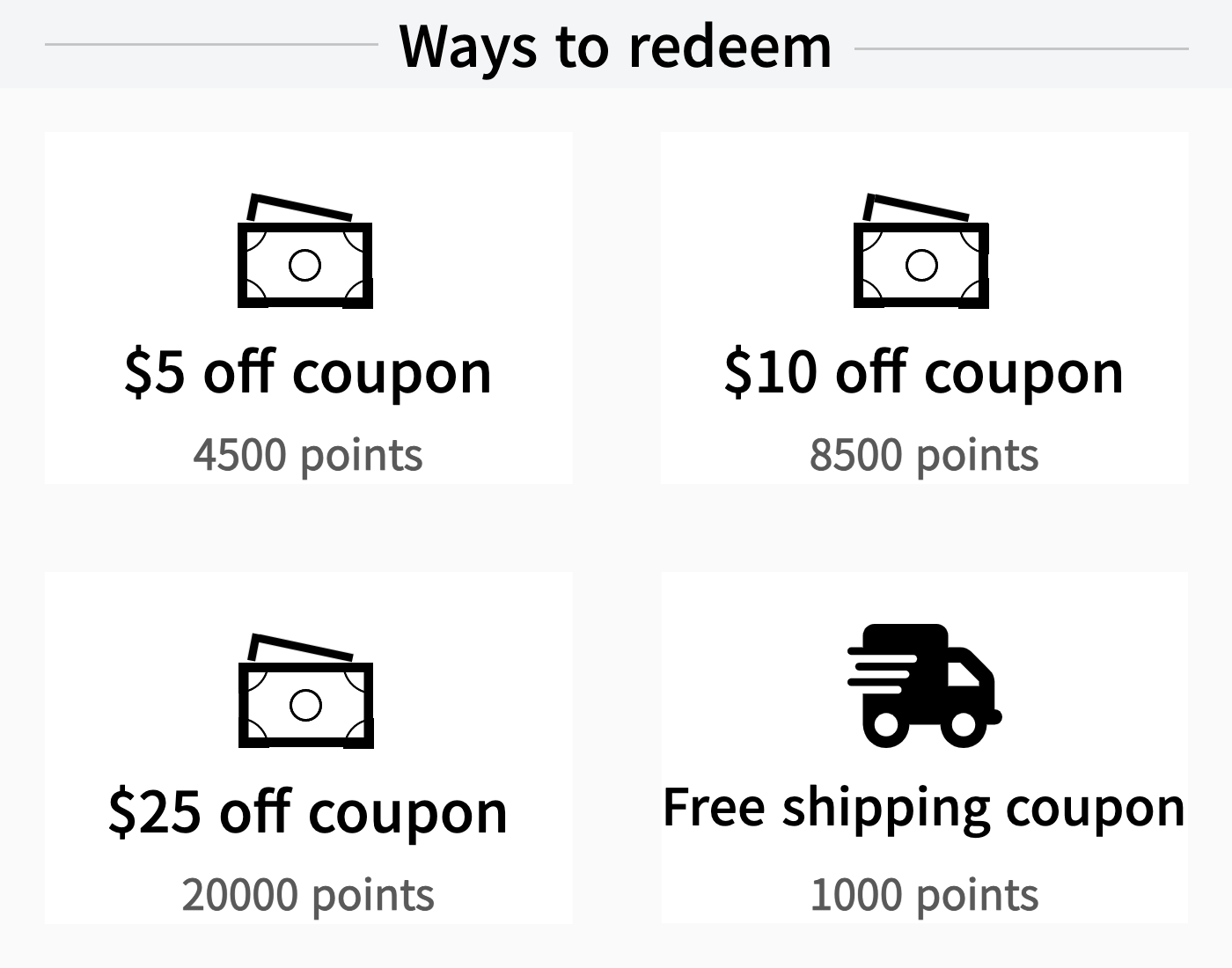 Shopuntilhappy Rewards Program