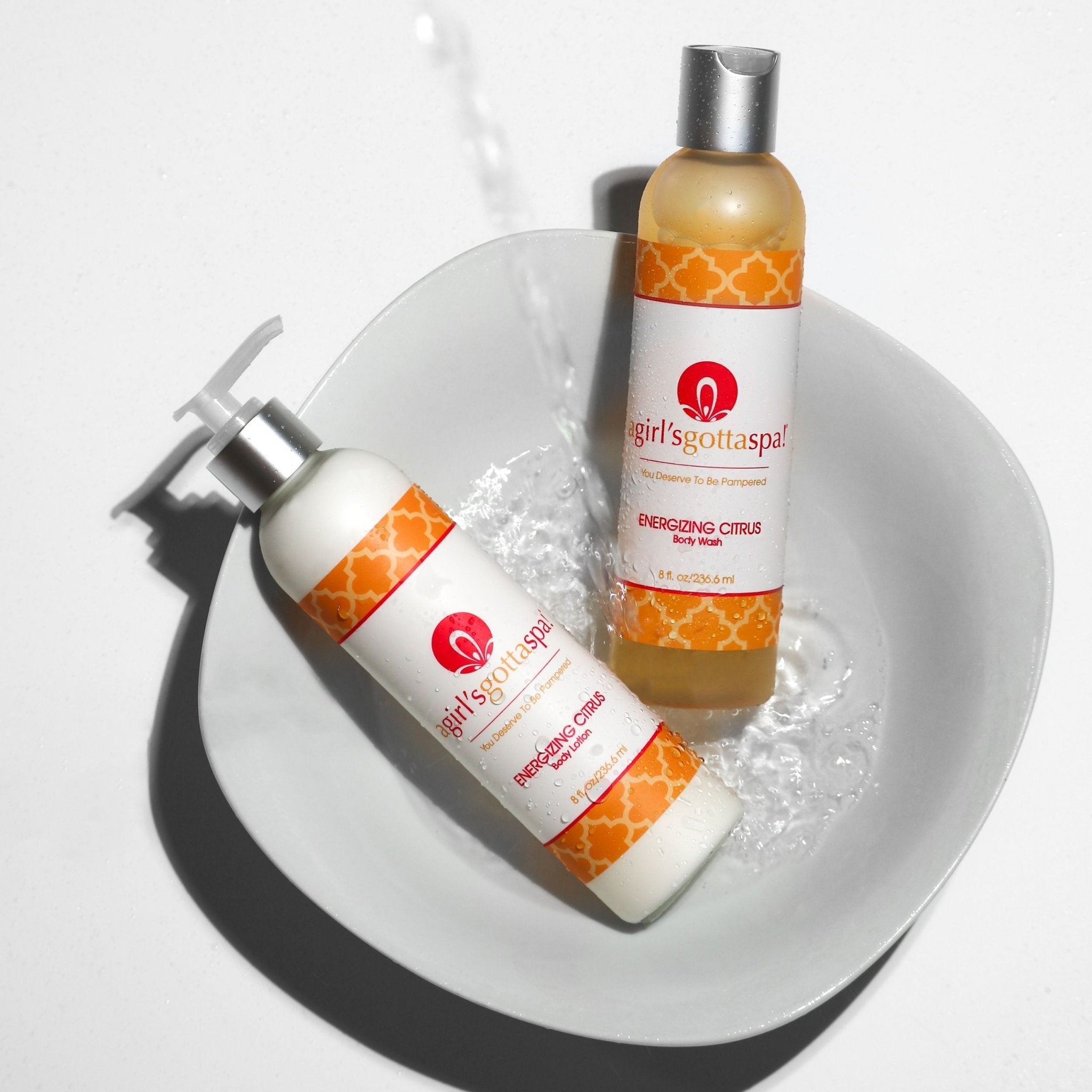 Energizing Citrus Skin Soothing Duo - A Girl's Gotta Spa!