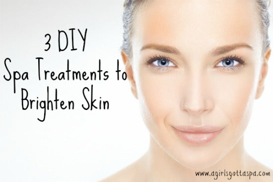 3 DIY #Spa Treatments to Brighten Skin