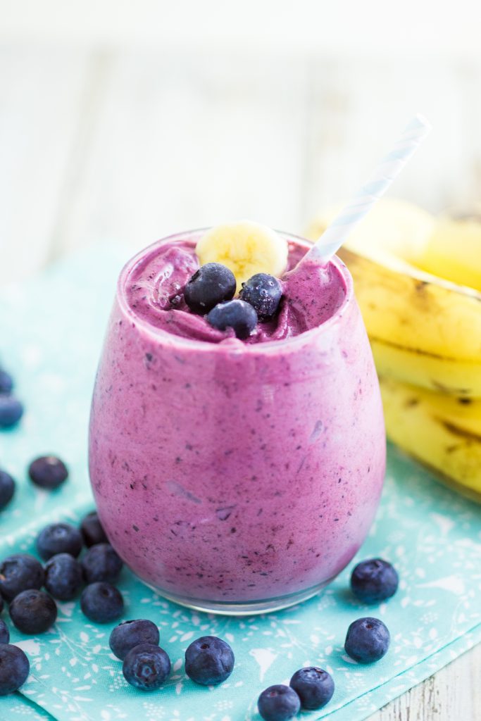 Blueberry Banana #smoothie #recipe