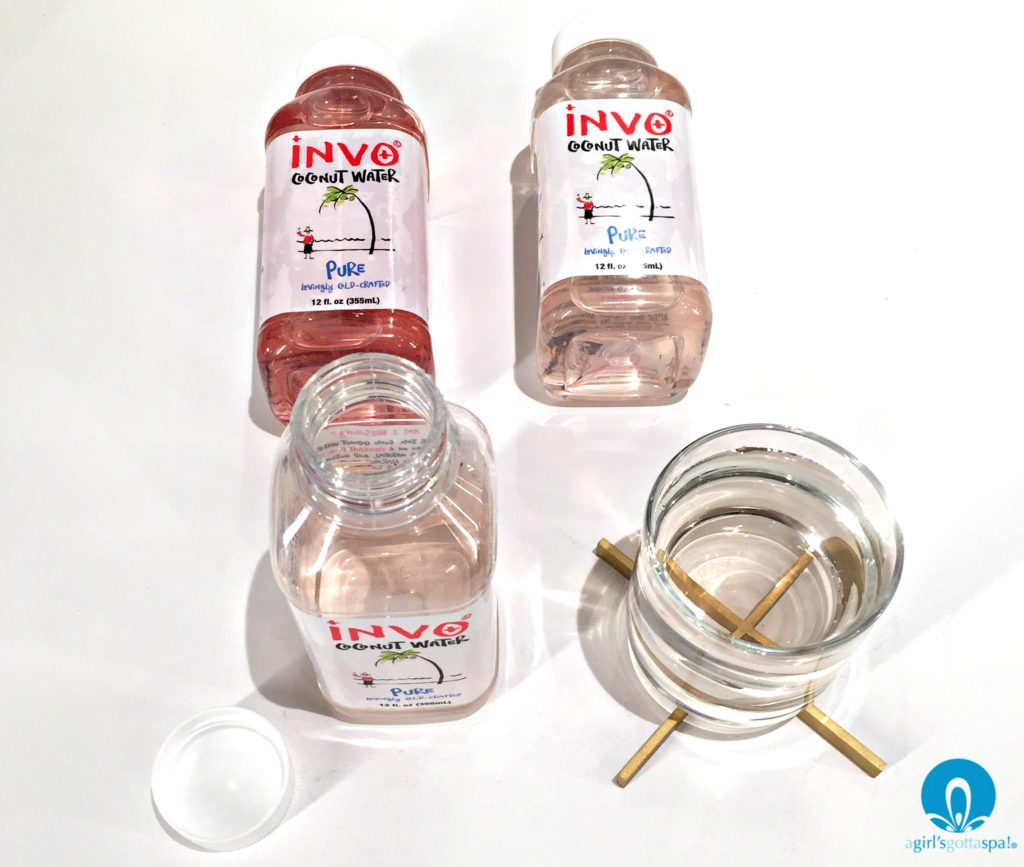 Invo Coconut Water via @agirlsgottaspa