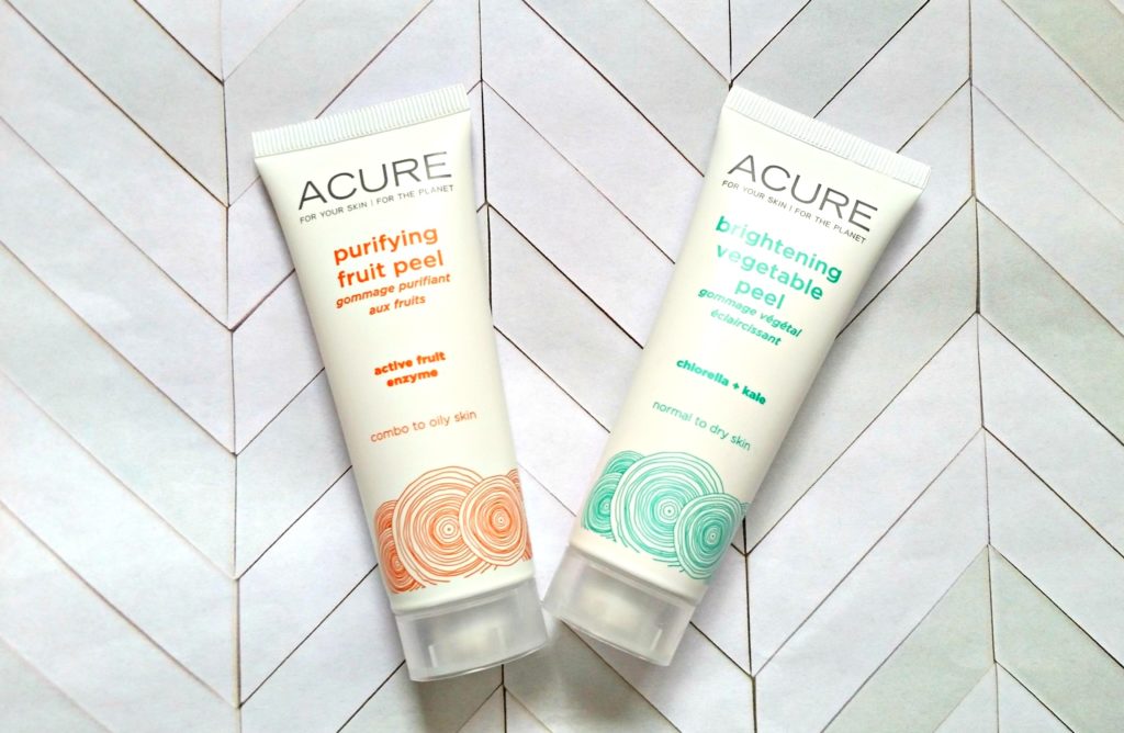 Brighten skin with @acureorganics veggie and fruit facial peels! Review via @agirlsgottaspa