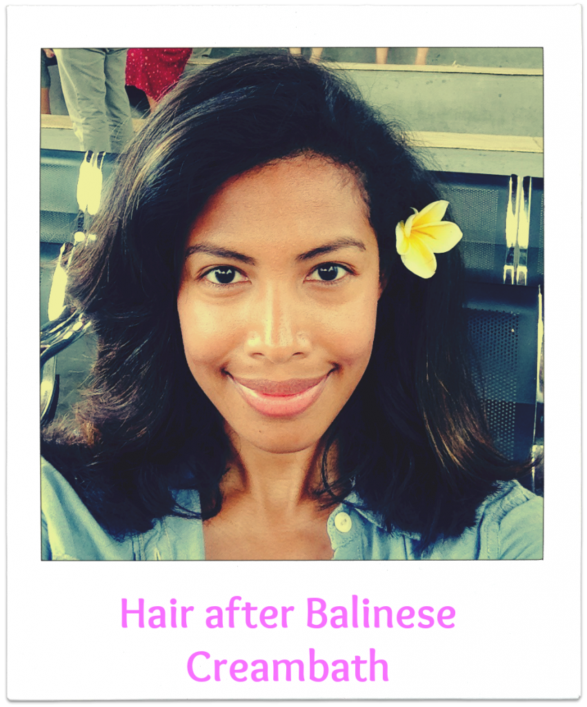 Hair After Balinese Creambath #spa