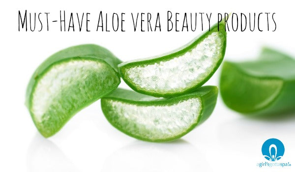 Must-have aloe vera beauty products via @agirlsgottaspa